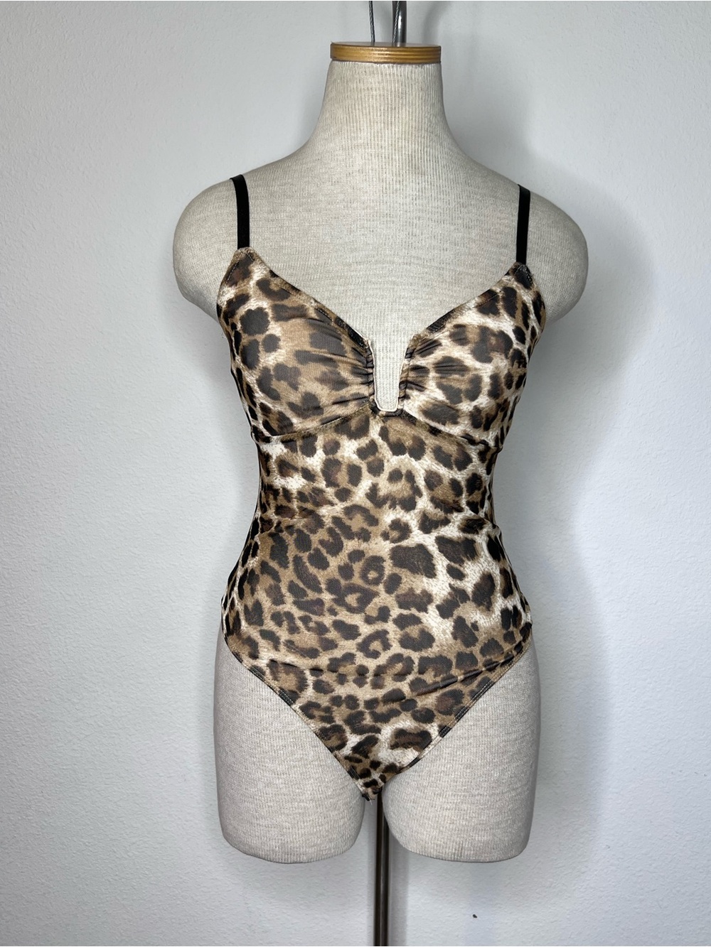 Guess Leopard-Print Bodysuit